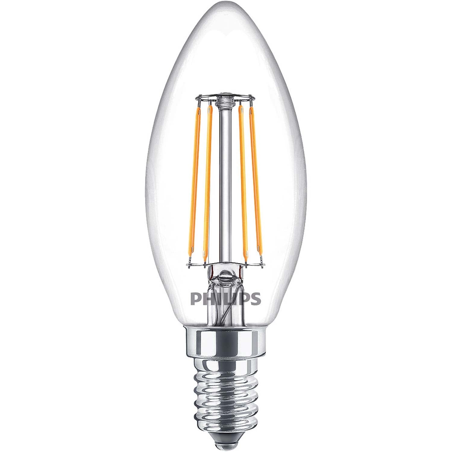 3-pack LED E14 Crown 4.3W (40W) Clear 470lm