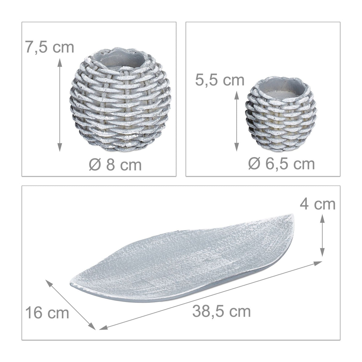 3-pack Light lanterns