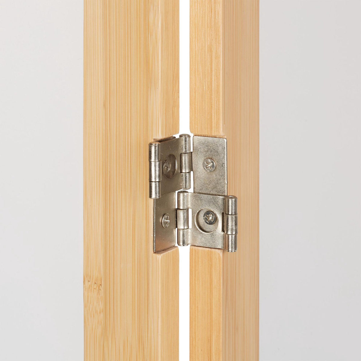 3-part screen with bamboo frame