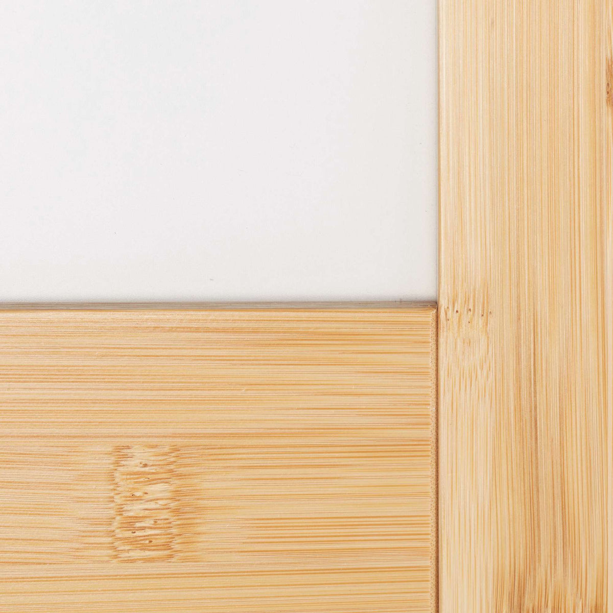 3-part screen with bamboo frame