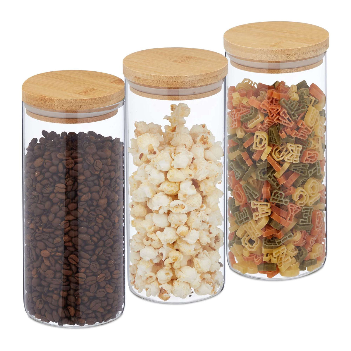 3 pcs. Storage jars 1300 ml