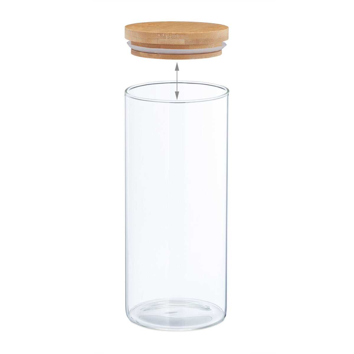 3 pcs. Storage jars 1300 ml