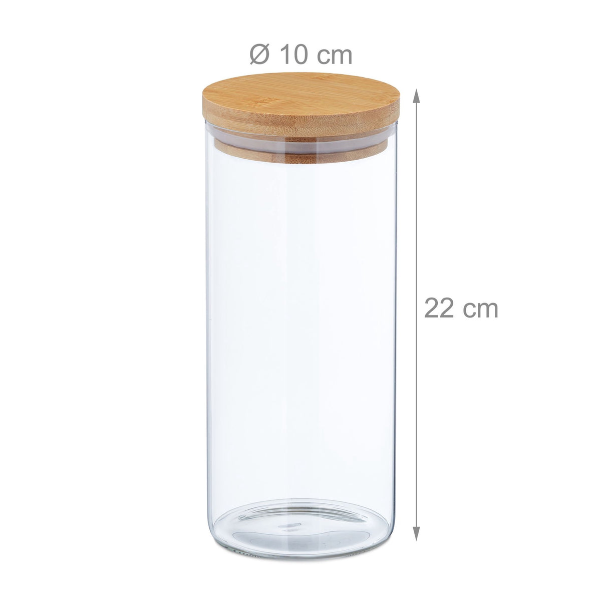 3 pcs. Storage jars 1300 ml