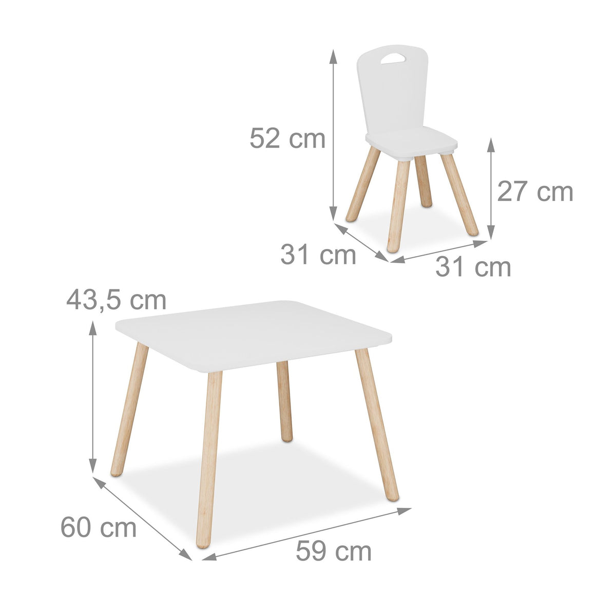 3-piece children's seating group