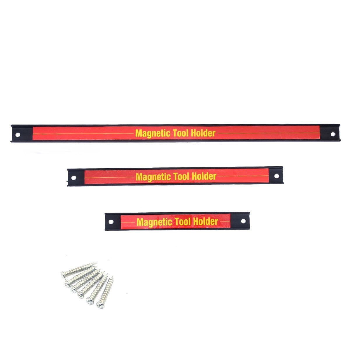 3 pieces Magnetic strip tool bar magnet tool holder holder tool