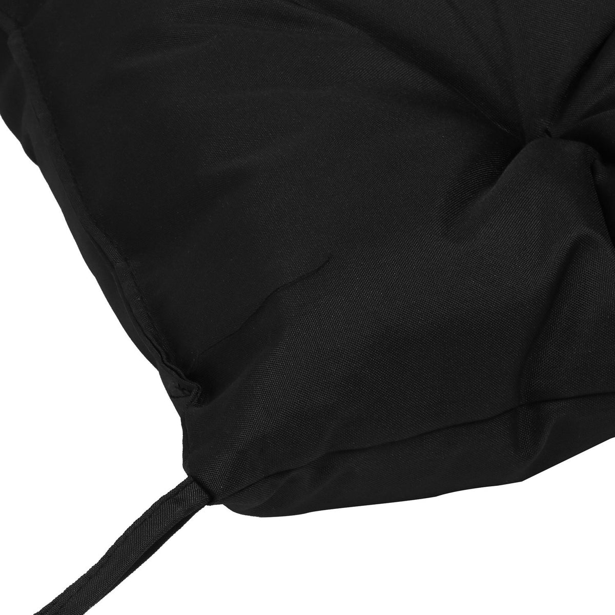 3 seater bench cushion 100x98x8 cm bench cushion with straps, seat cushion, outdoor/indoor chair cushion, seat cushion, seat cushion, bench cushion for garden furniture, bench porch swing, black