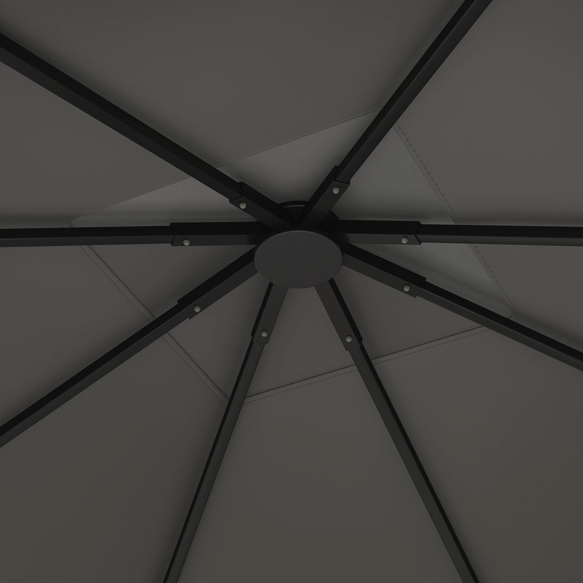3x3m Pavilion Replacement Canopy, Water-Repellent, UPF30+