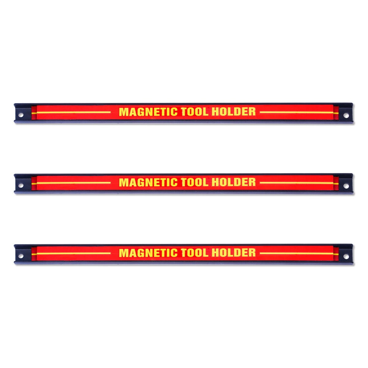 3 x magnetic tool holder wall magnetic strip set magnetic strip 46 cm