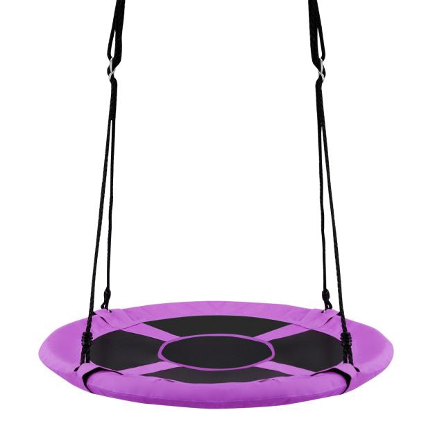 40-Inch Saucer Tree Swing, Indoor-Outdoor, Adjustable Height