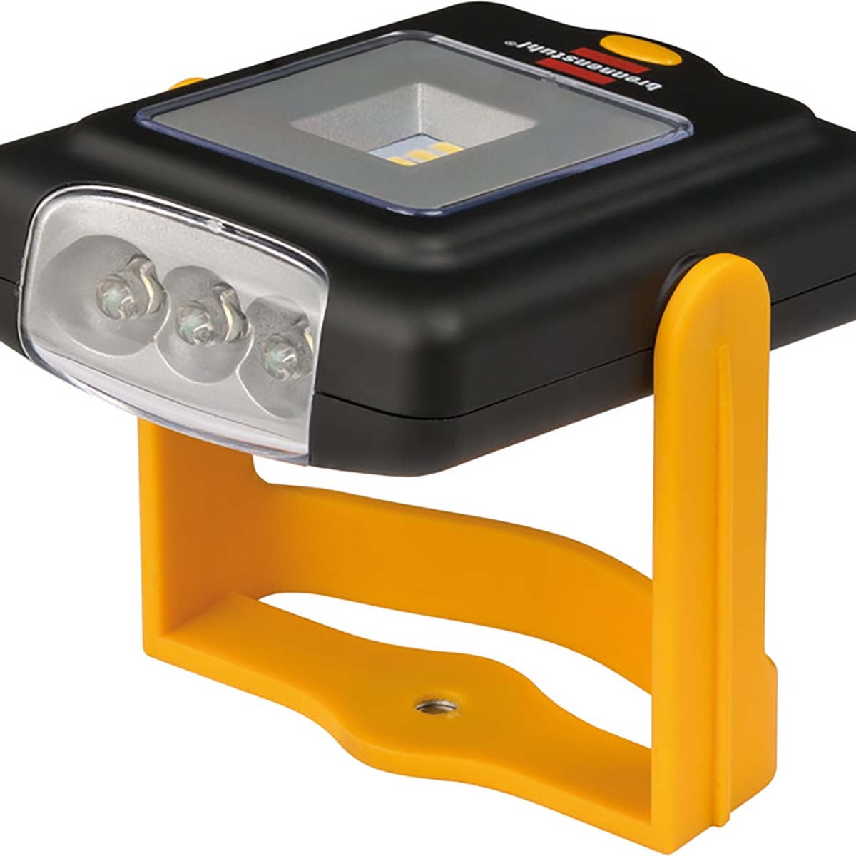 4+3 SMD LED work light in practical pocket format (360° rotatable, collapsible hook, max. 24 hours light time)