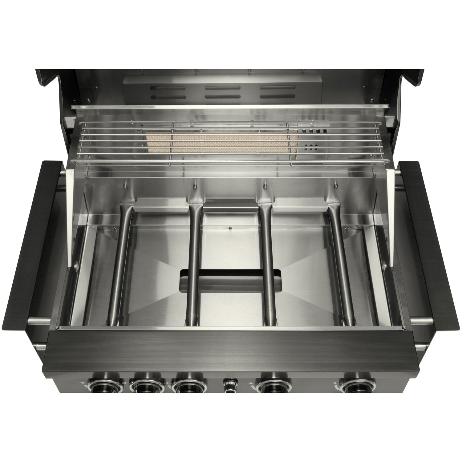 4-Burner Built-In Gas Grill with Infrared Rotisserie