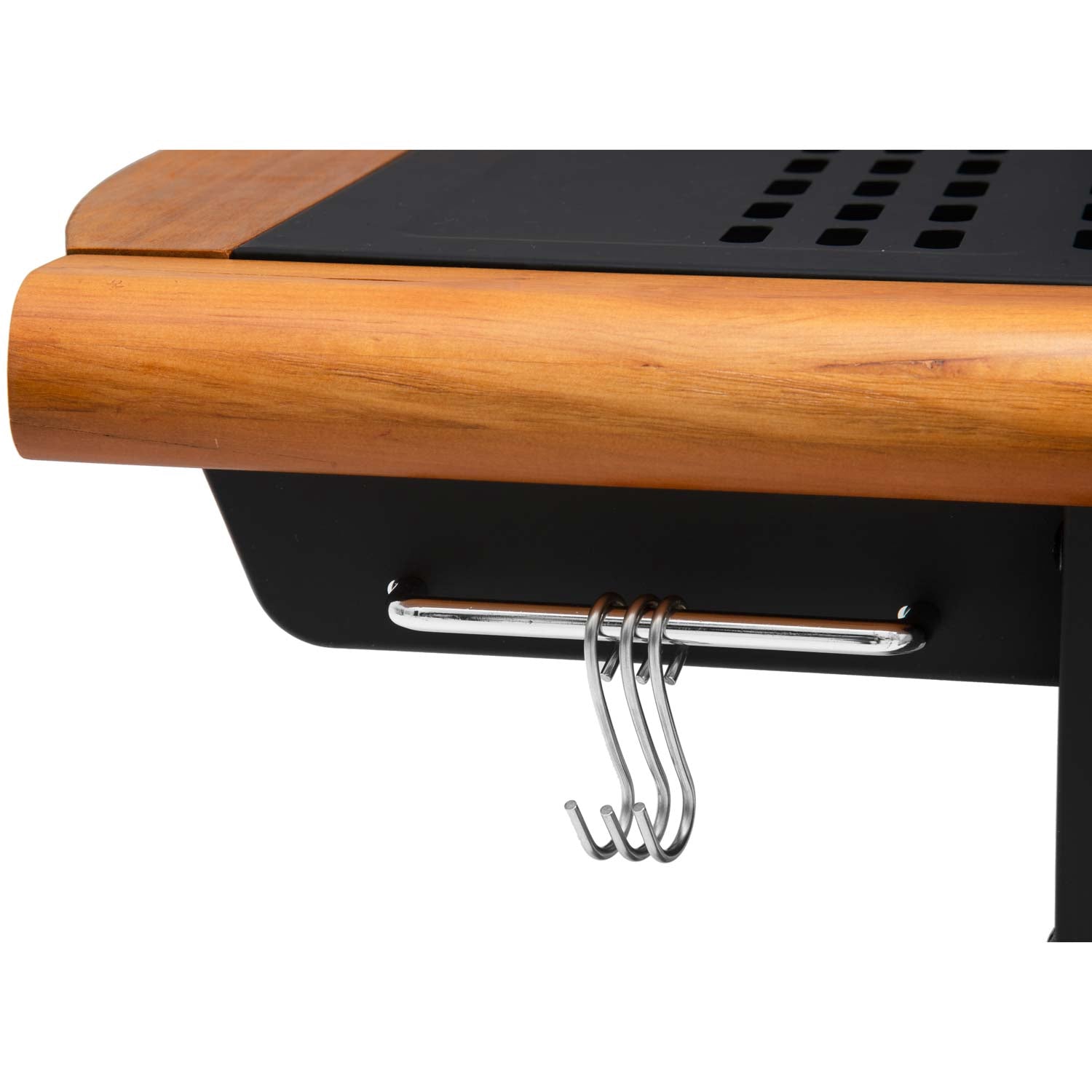 4-Burner Cast Iron Gas Grill, 77x41 cm Cooking Area