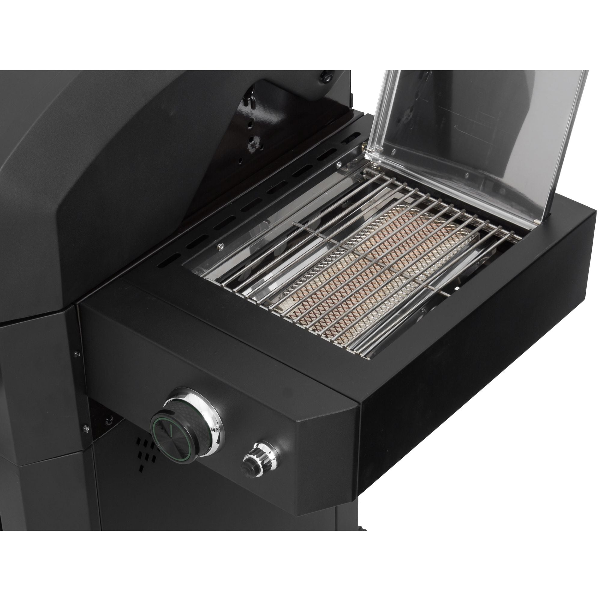 4-Burner Gas Grill with Side Burner