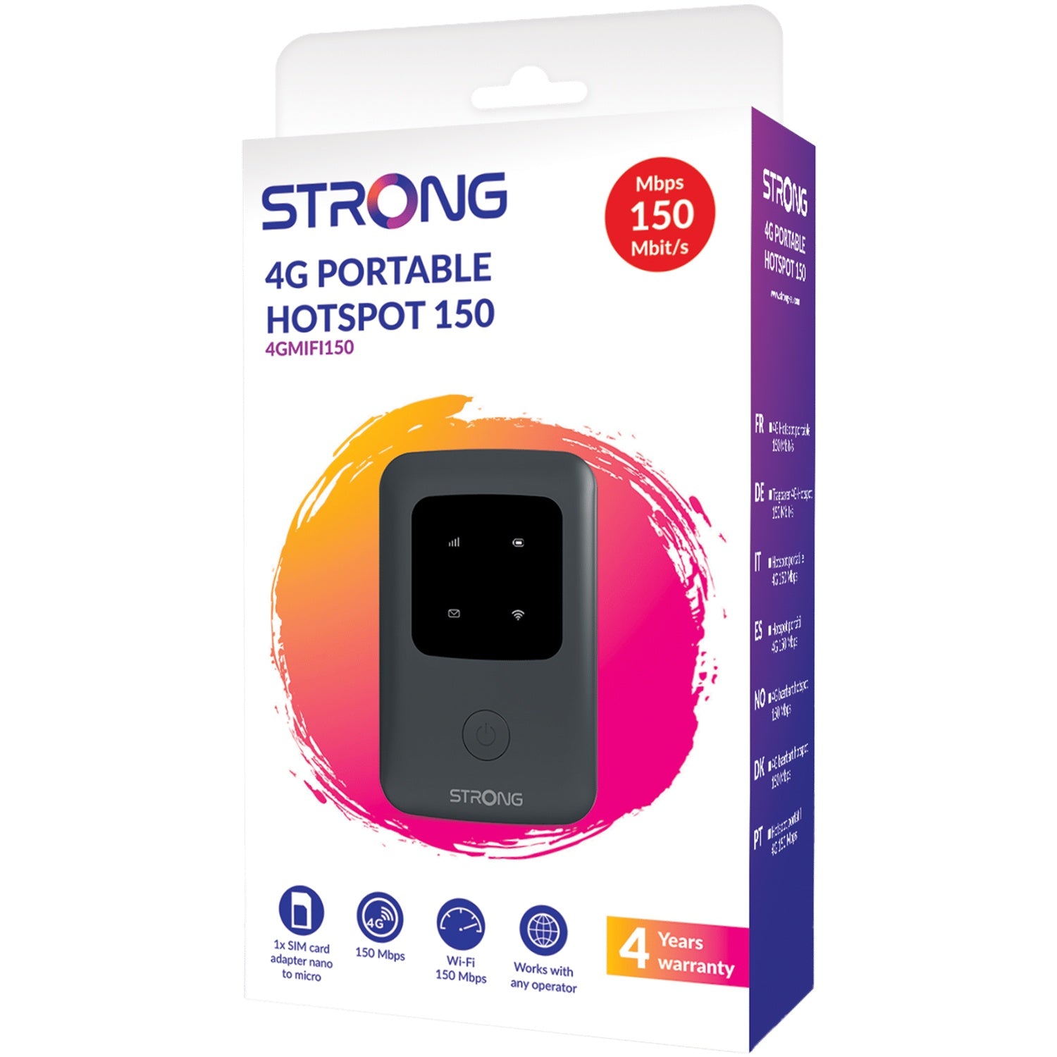 4G MiFi Hotspot WiFi 150 Mbit/s