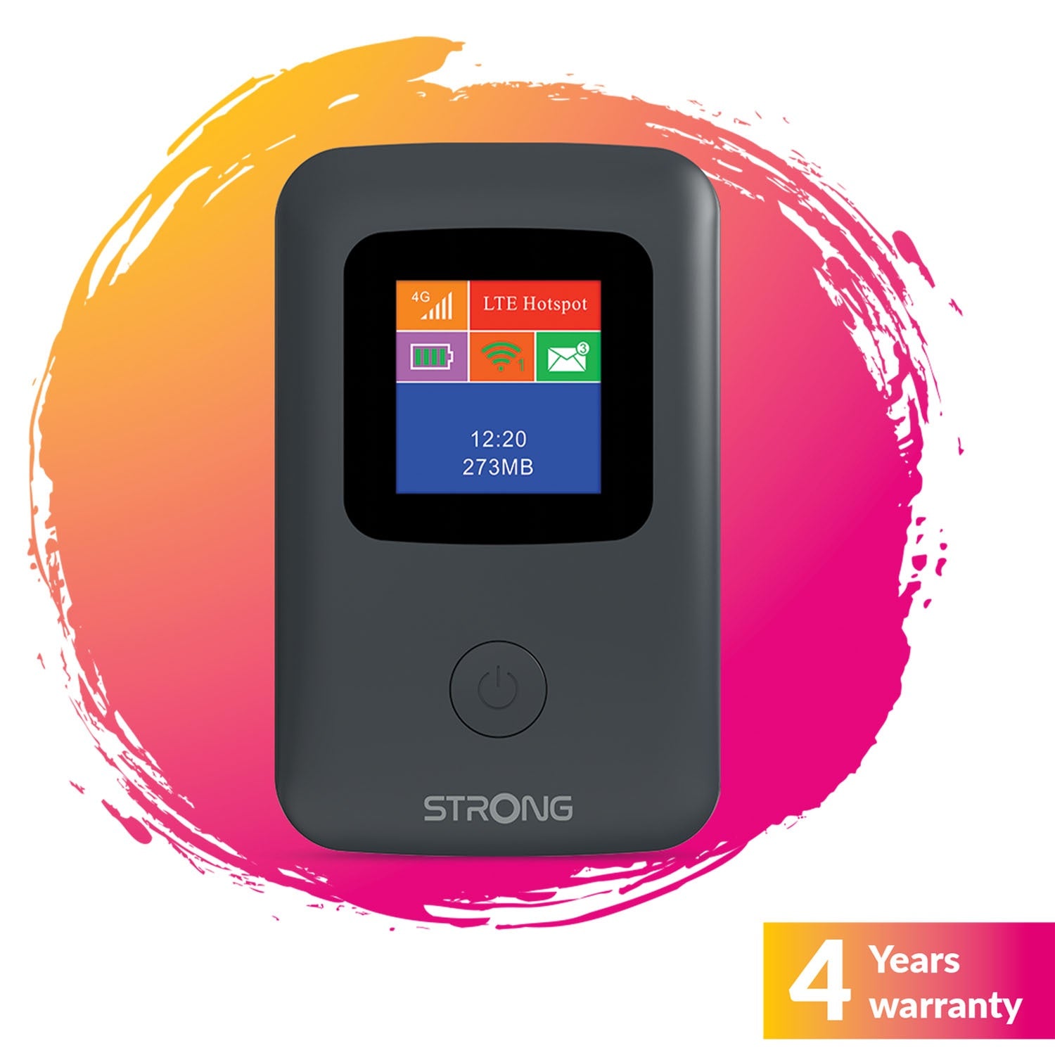 4G MiFi Hotspot WiFi with Display, 150 Mbps Speed