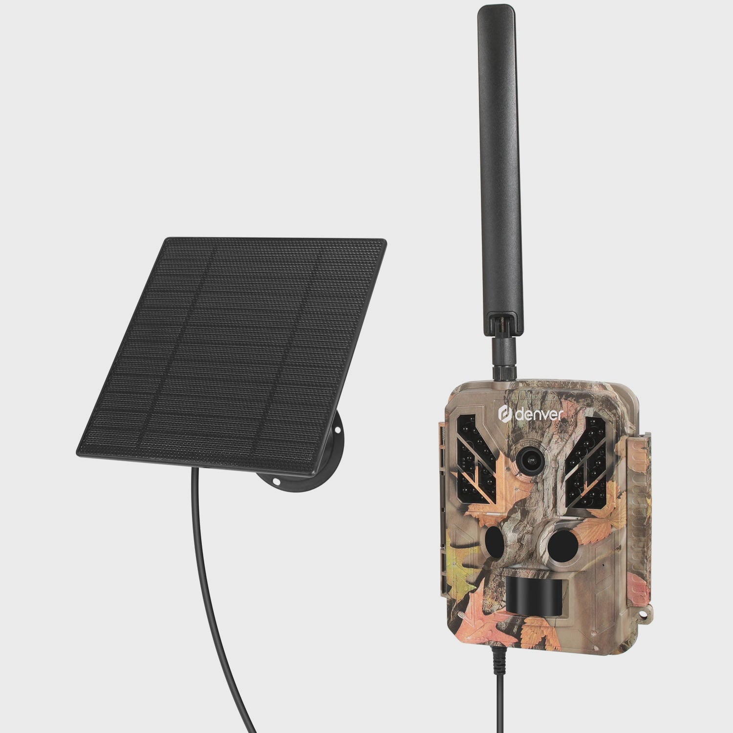 4G Solar Trail Camera, 8MP CMOS, IP67, 5W Solar Panel