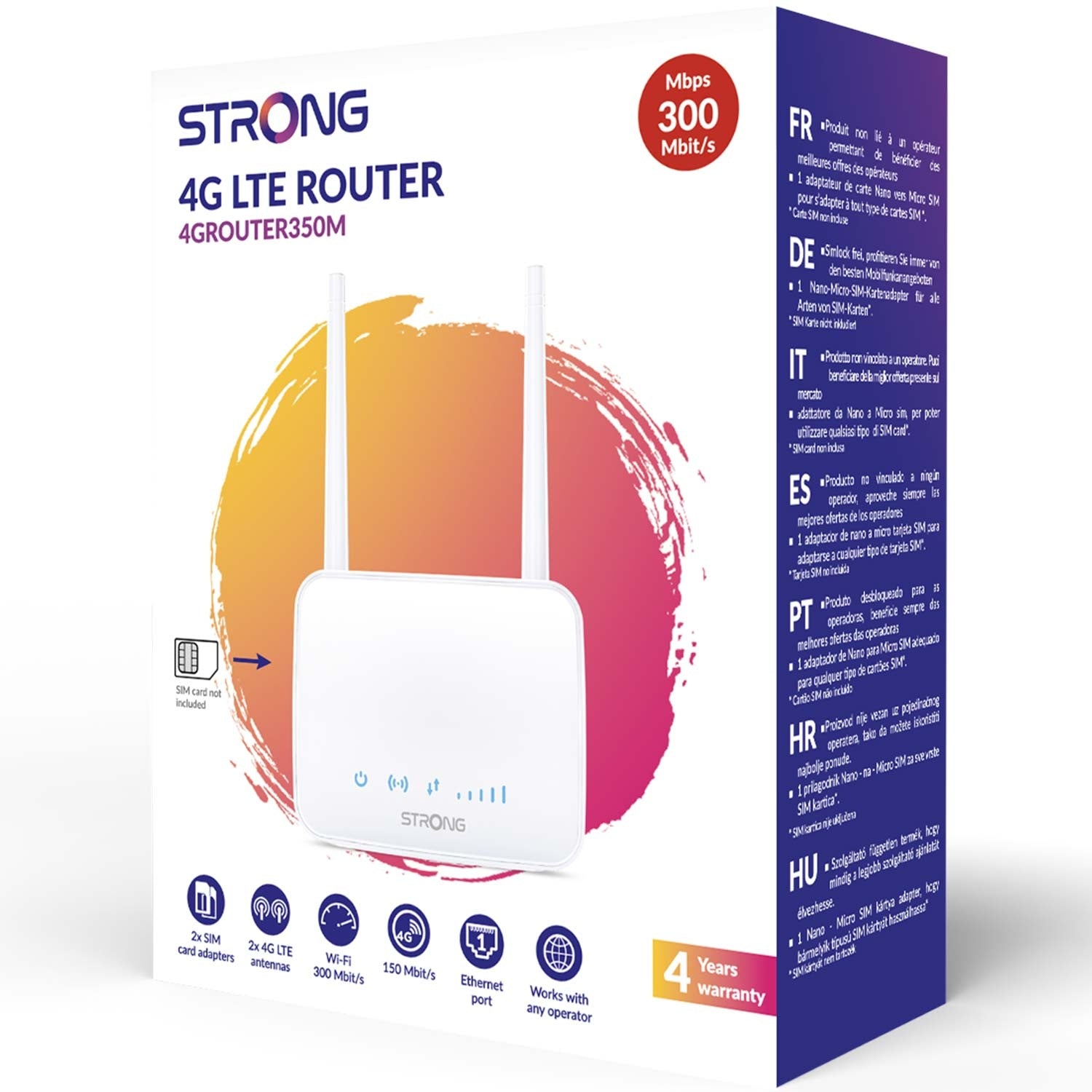 4G router WiFi 300Mbit/s Mini