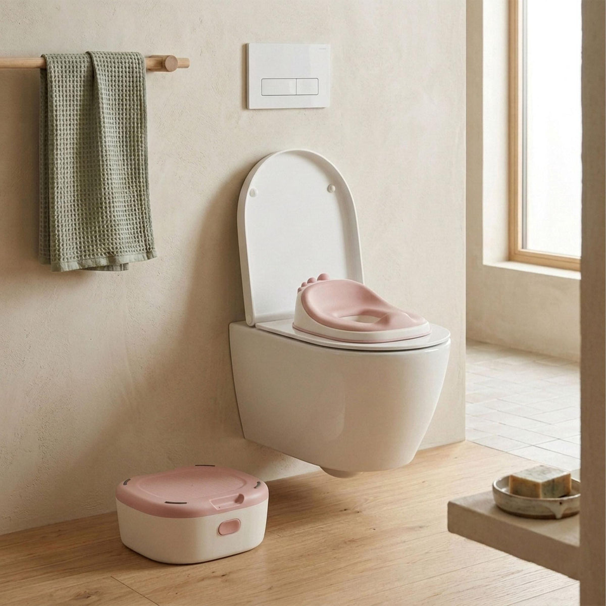 4-In-1 Dino Potty Trainer With Lid, Step Stool