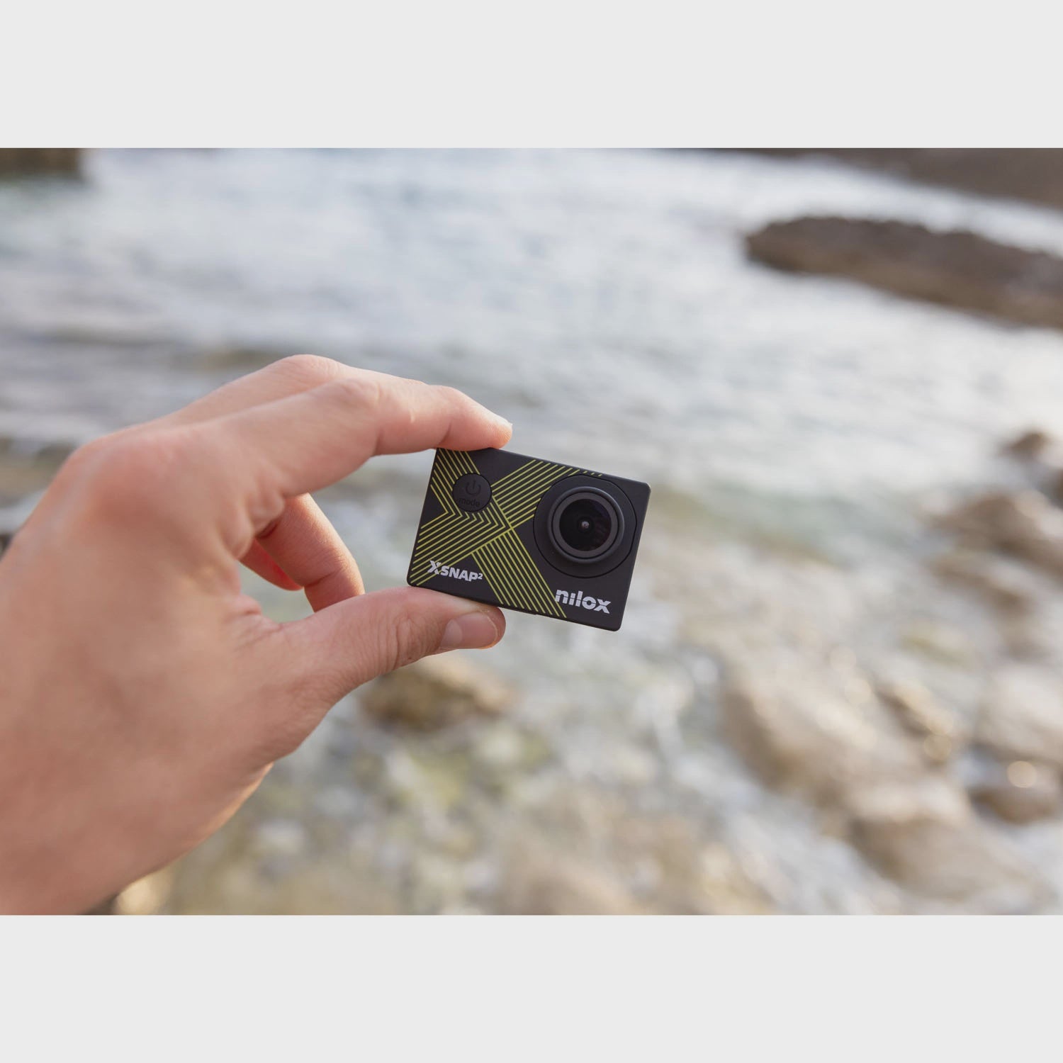 4K Action Camera with Wi-Fi, 16MP Photos, Waterproof