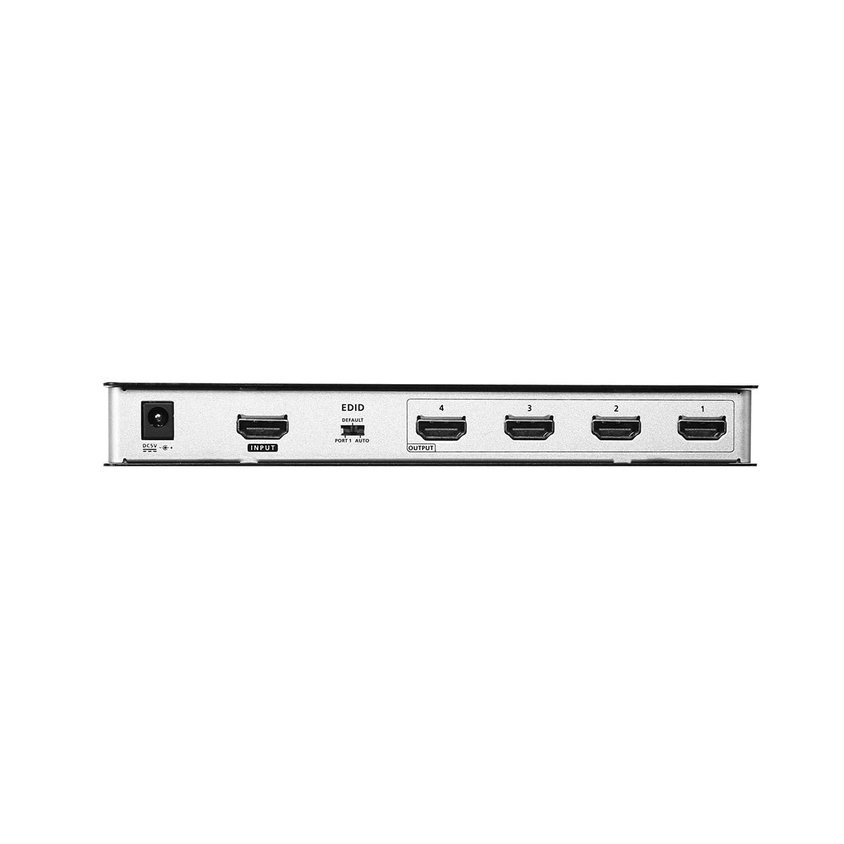 4-Port True 4K at 60Hz (4:4:4), HDMI Splitter