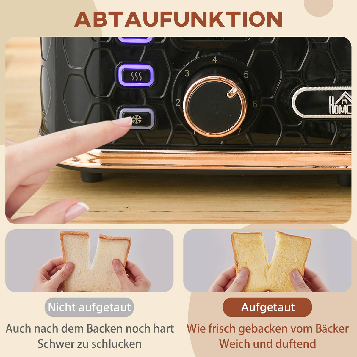 4-Slice Toaster, Black, 7 Browning Levels, Easy Clean