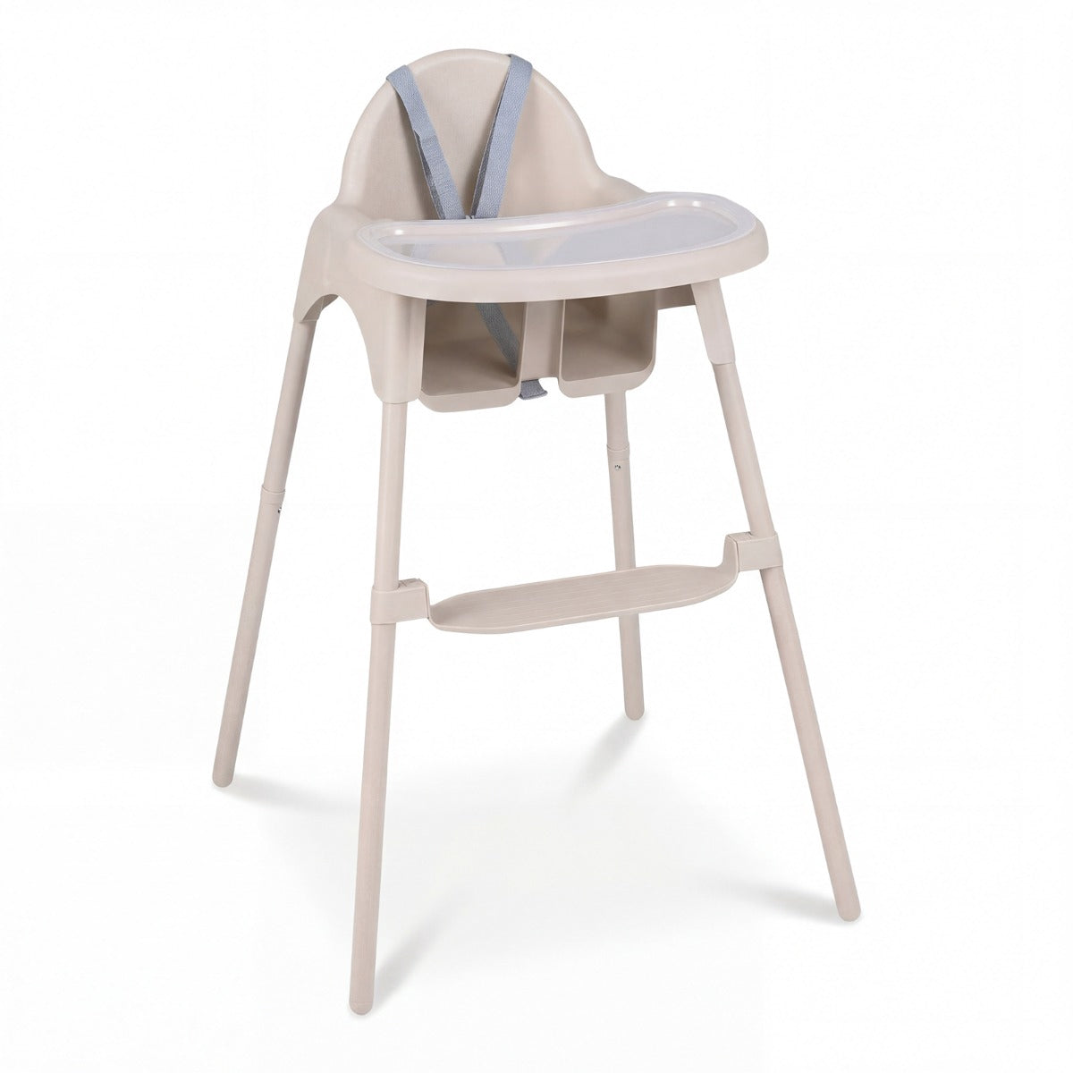 4-in-1 Convertible Baby High Chair with Adjustable Tray