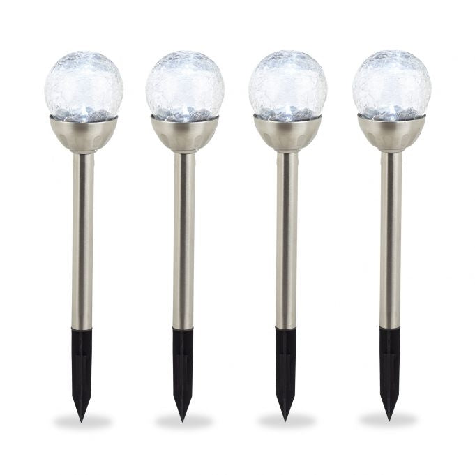4-pack solar lamps