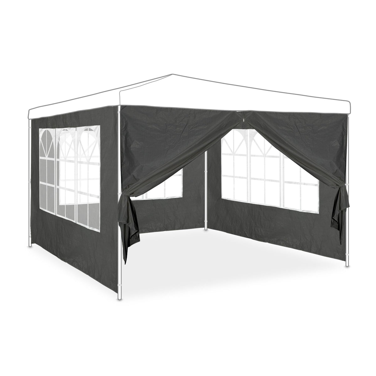 4 pcs. side walls for party tents