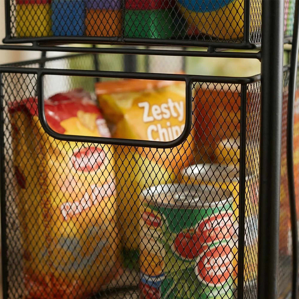5-Drawer Storage Cart – Slim Rolling Organizer With Casters
