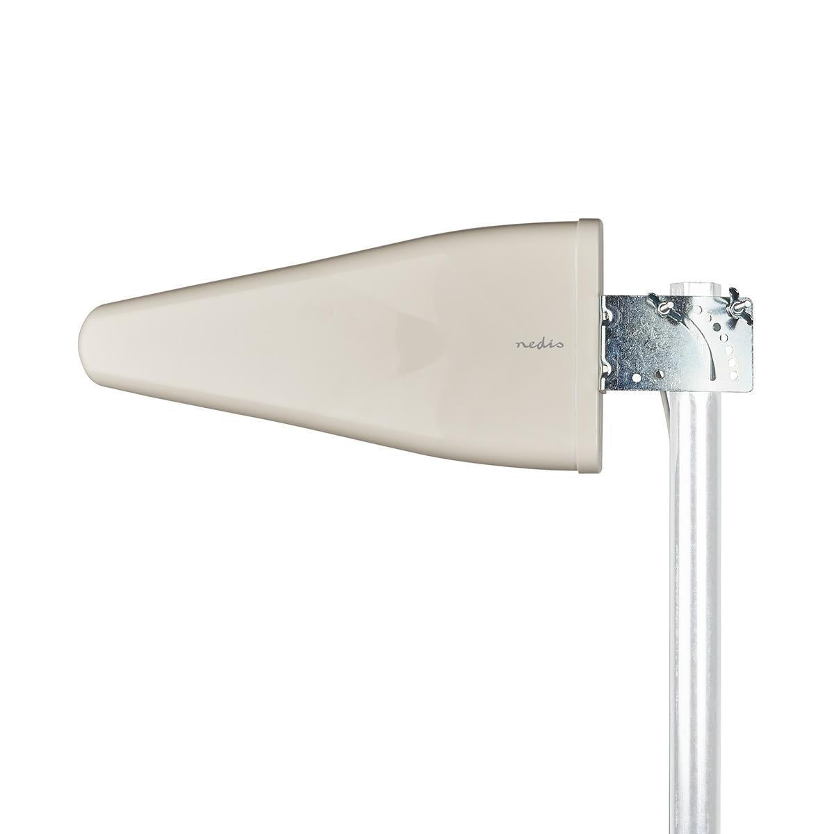 5G / 4G / 3G Antenna | 5G | Indoors or Outdoors | 698-5000 MHz | Gain: 11 dB | 4.00 m | White