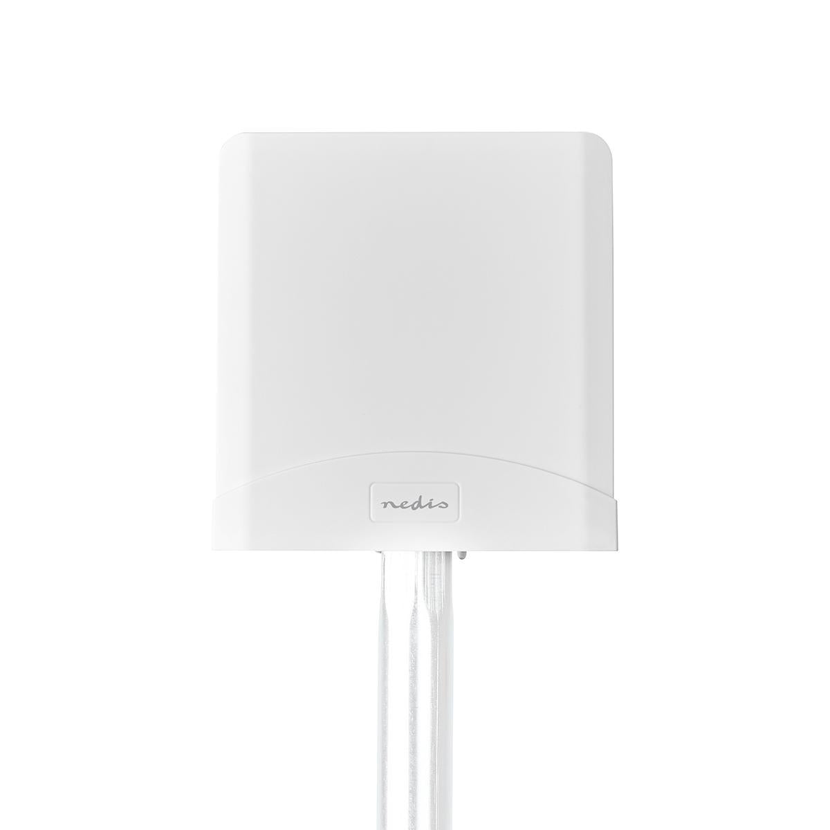 5G / 4G / 3G Antenna | 5G | Indoors or Outdoors | 698-5000 MHz | Gain: 6 dB | 2.50 m | White