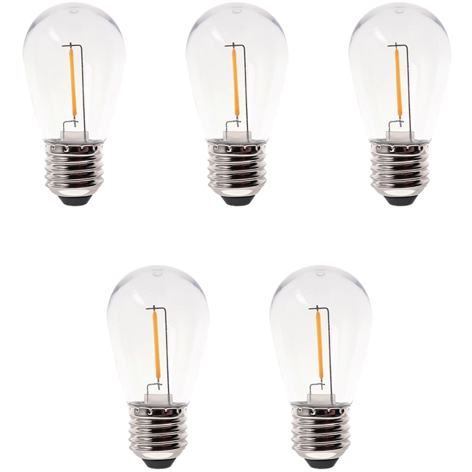 5-pack Deco Bulb LED light source E27 12V Warm white 30lm