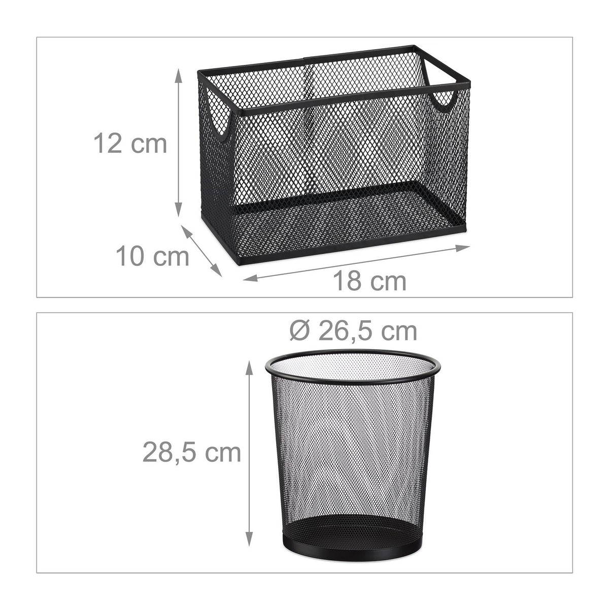 5-piece desk organizer set