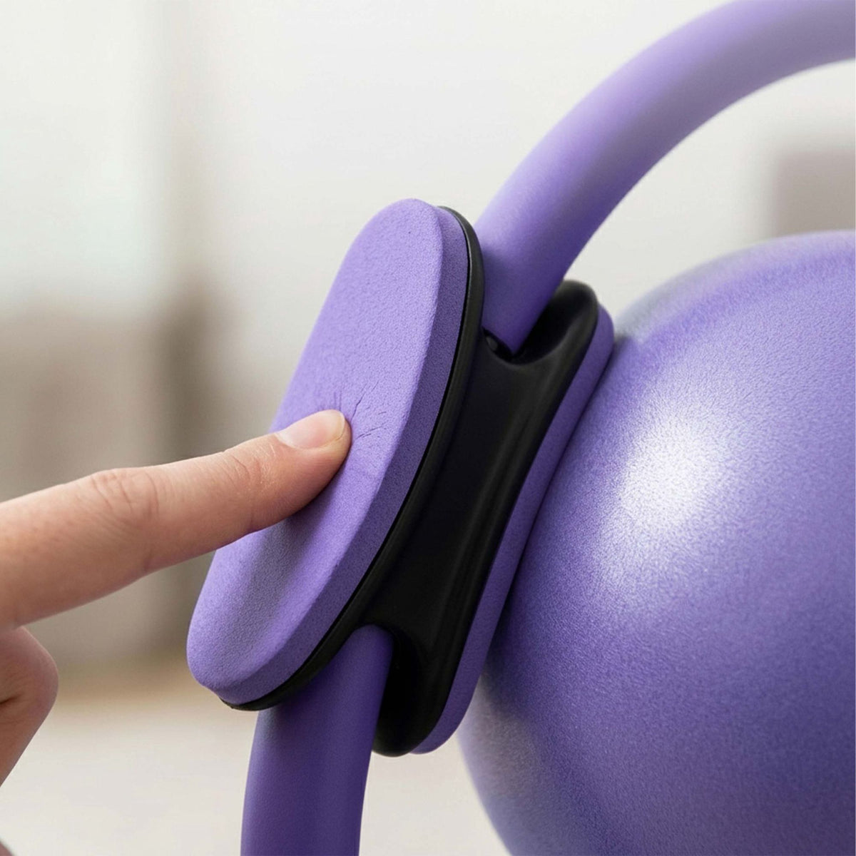 6-Piece Pilates Set: Ring, Ball, Bands – Various Colors
