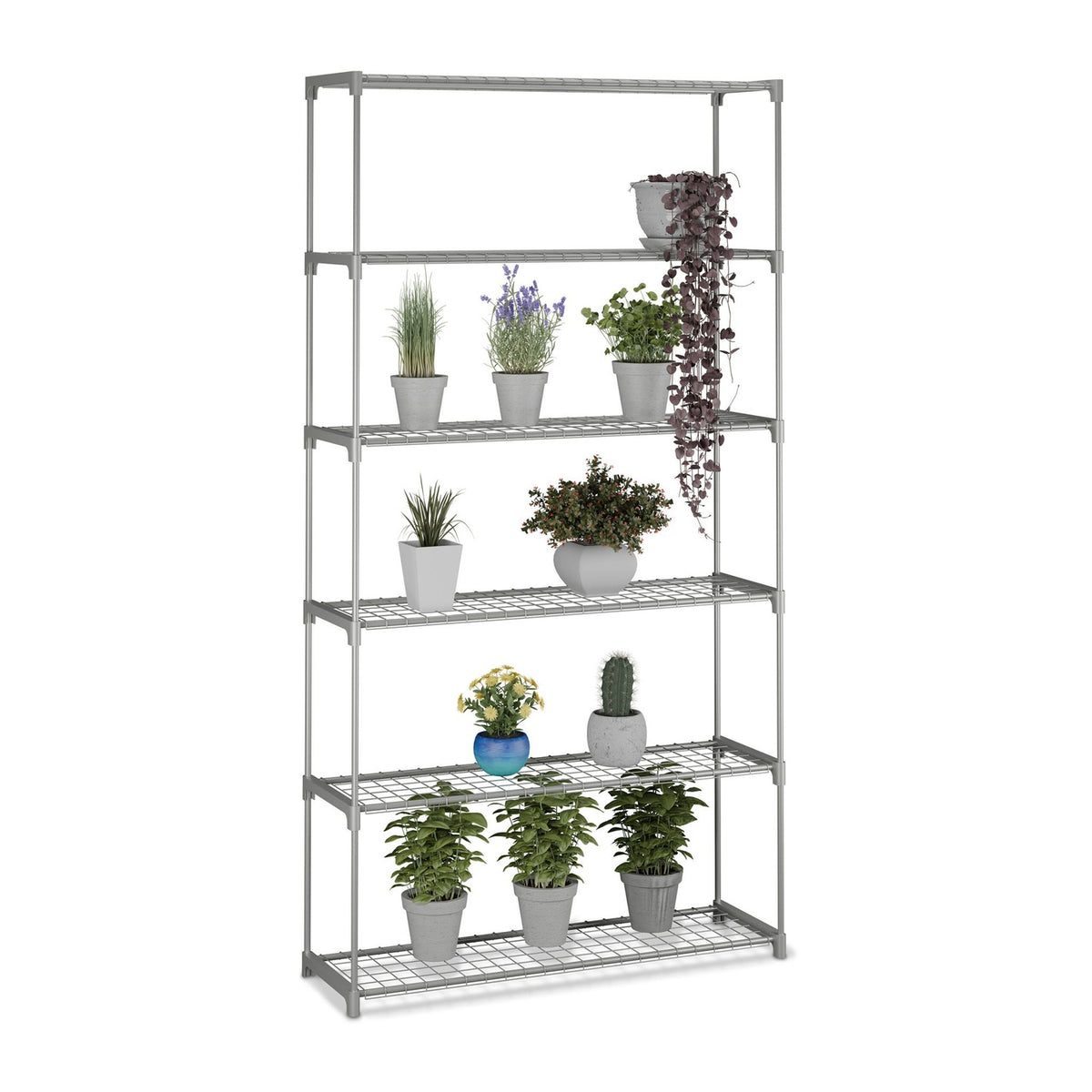 6-Tier Plant Shelf – Indoor/Outdoor Display Stand