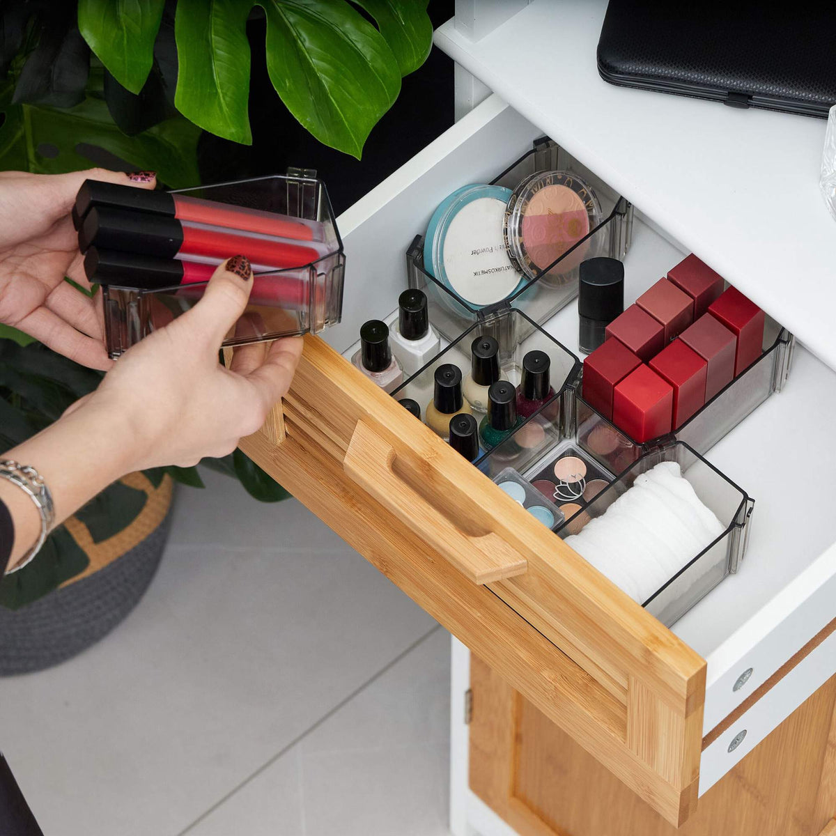6-part system for drawer storage