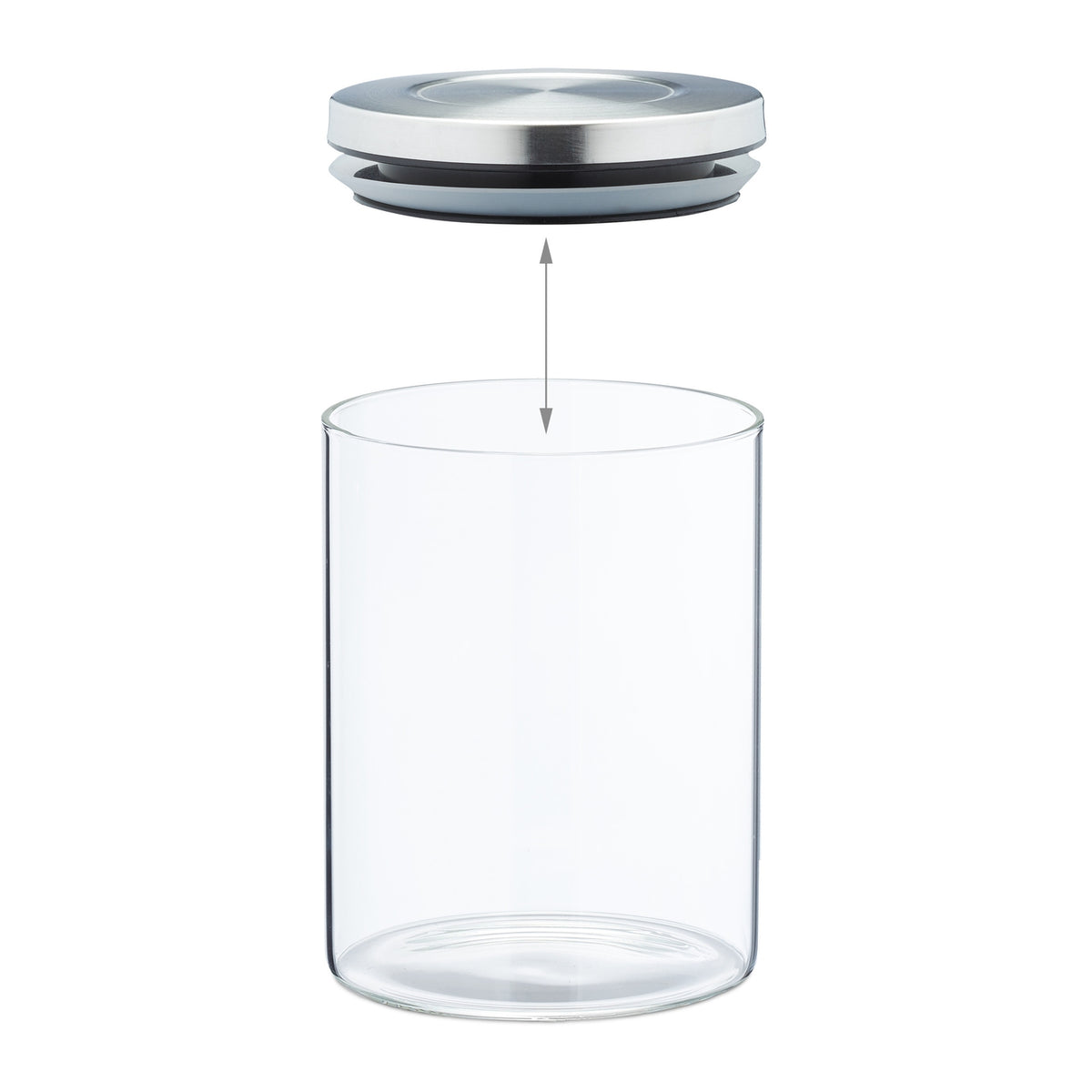 6 pcs. Storage jars in various sizes