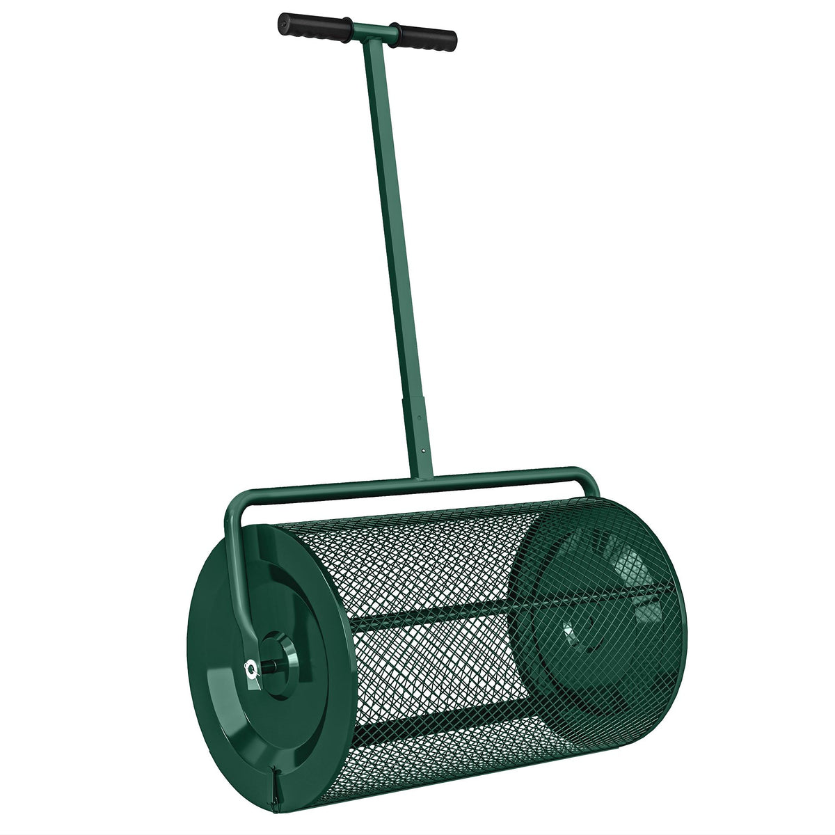 75L Metal Compost Spreader with Adjustable T-Handle