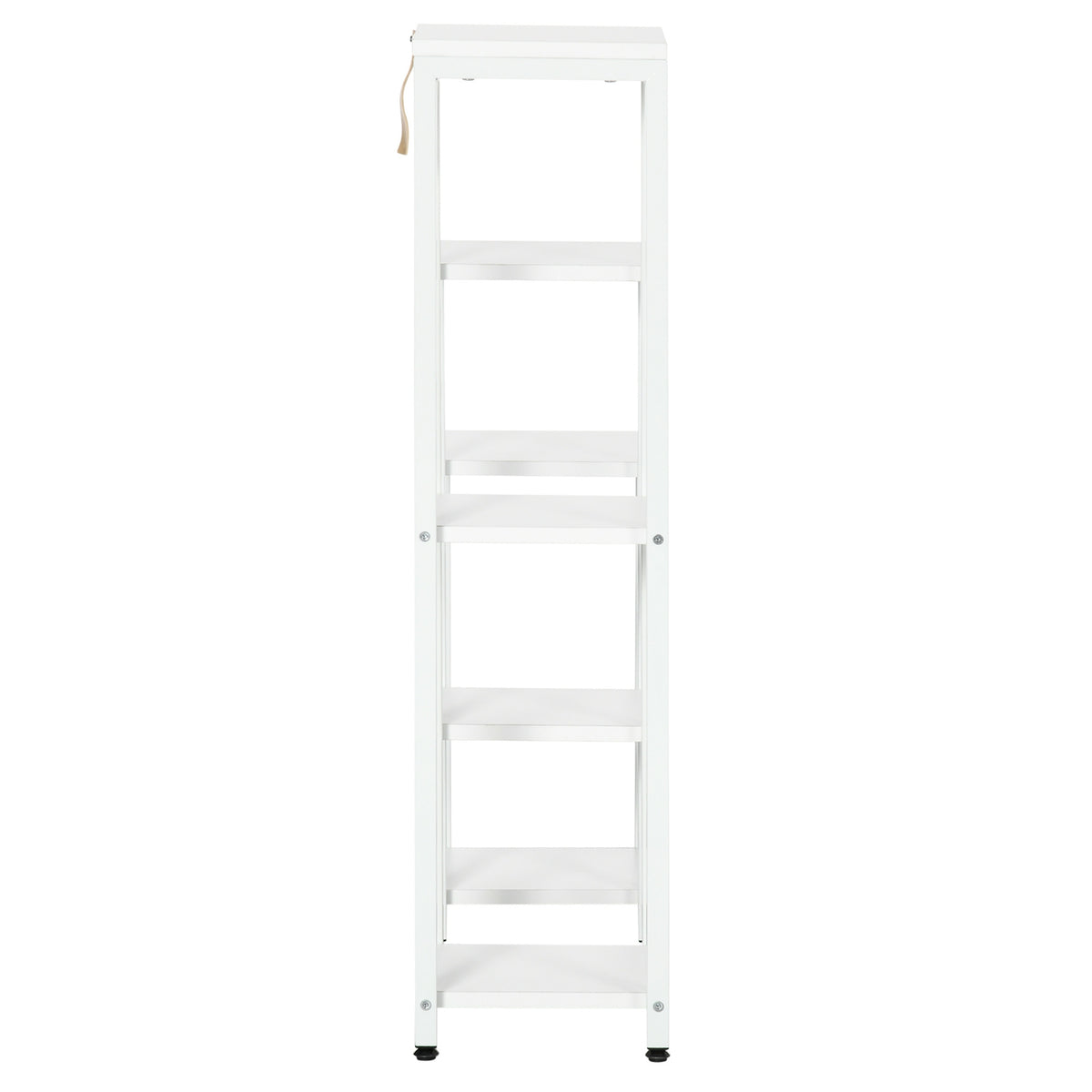 7-Tier Plant Stand, Indoor/Outdoor, White Steel, 65x23x94.5cm