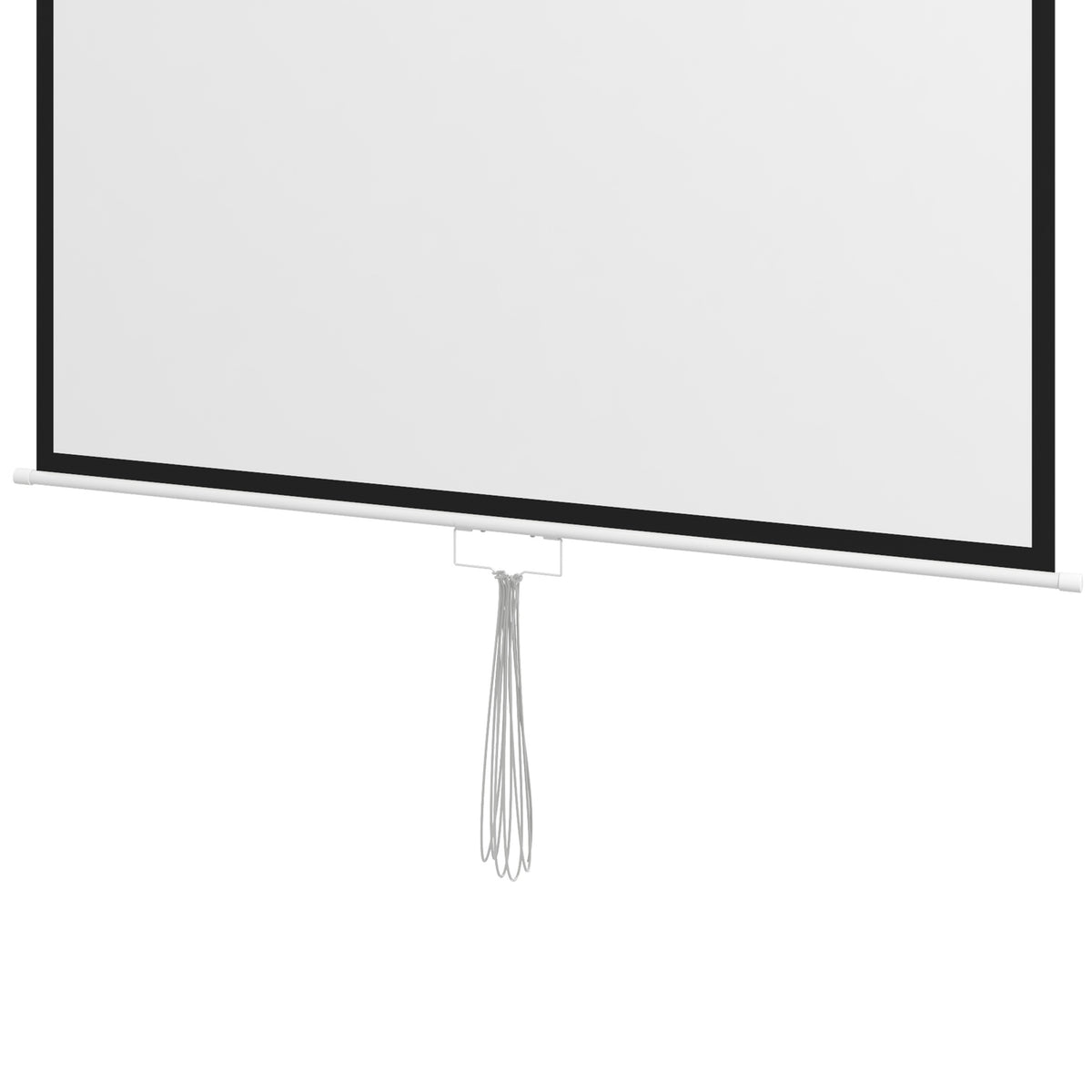 85-Inch 4K HD Projector Screen, 1:1 Ratio, 160° View