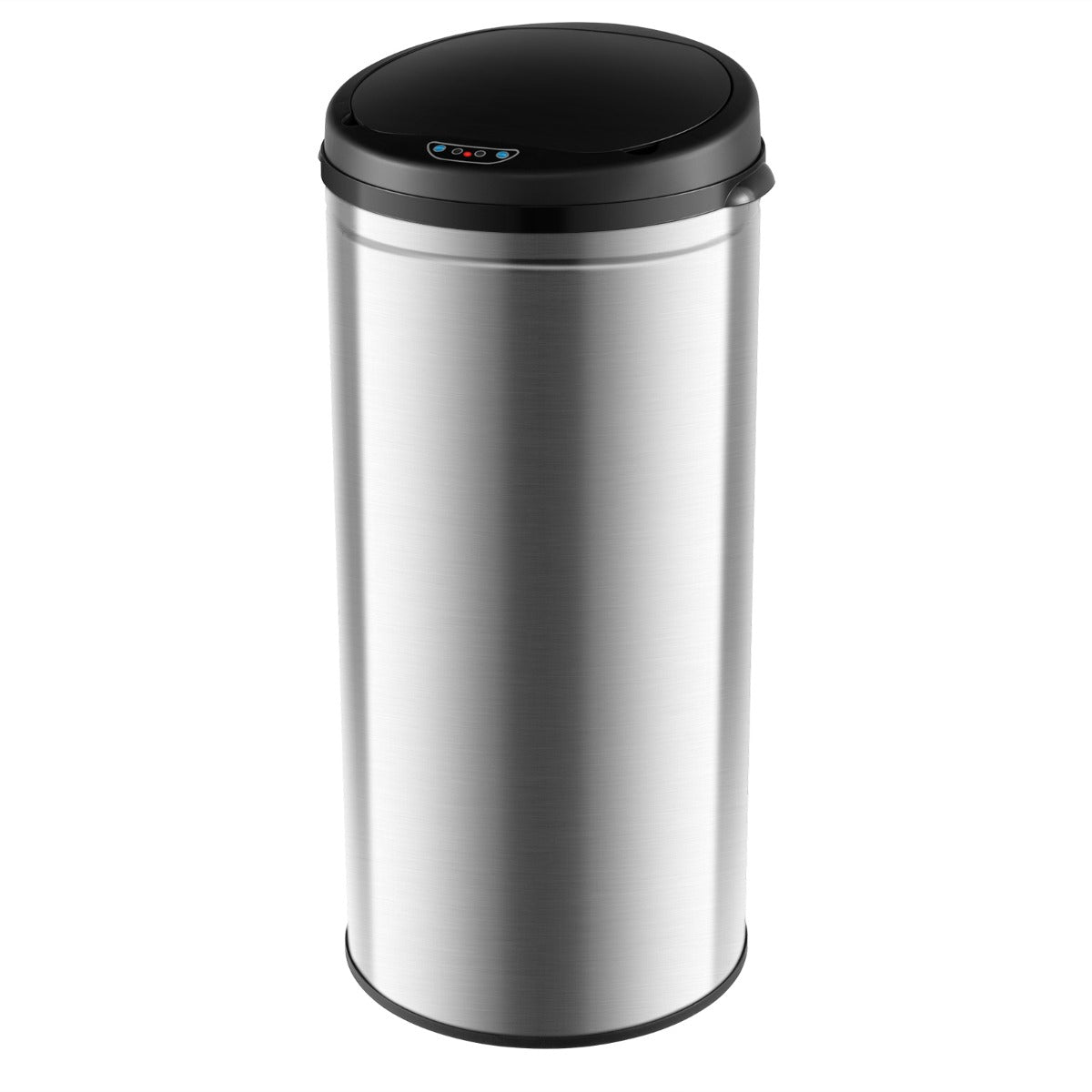 8 Gallon Touchless Motion Sensor Trash Can, Stainless Steel, Silver