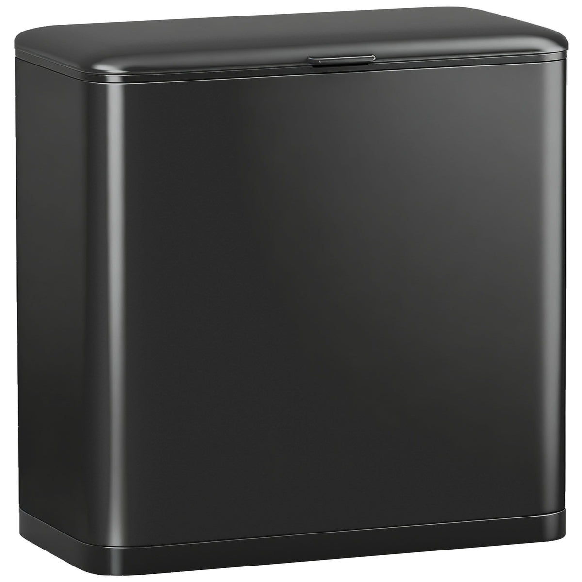 8L Stainless Steel Trash Can, Freestanding or Wall-Mounted