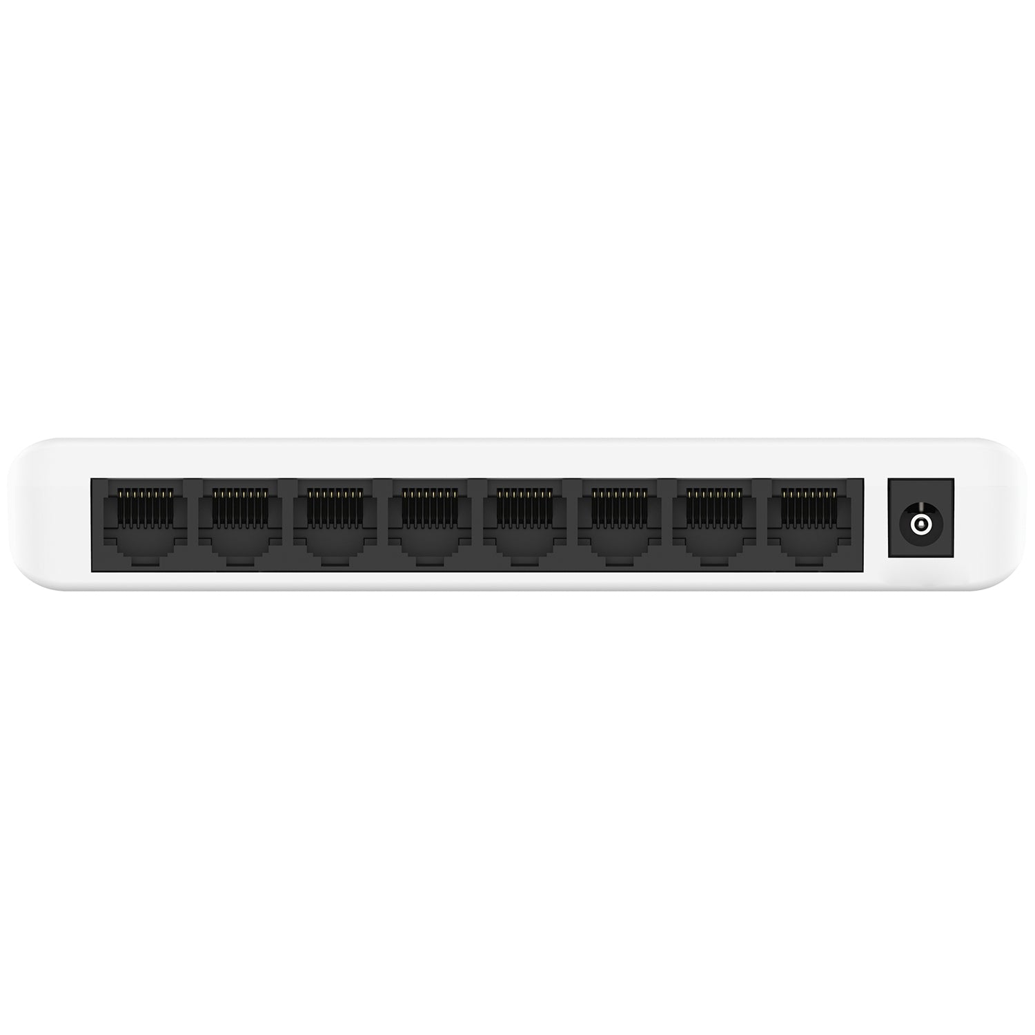8-port Gigabit switch White