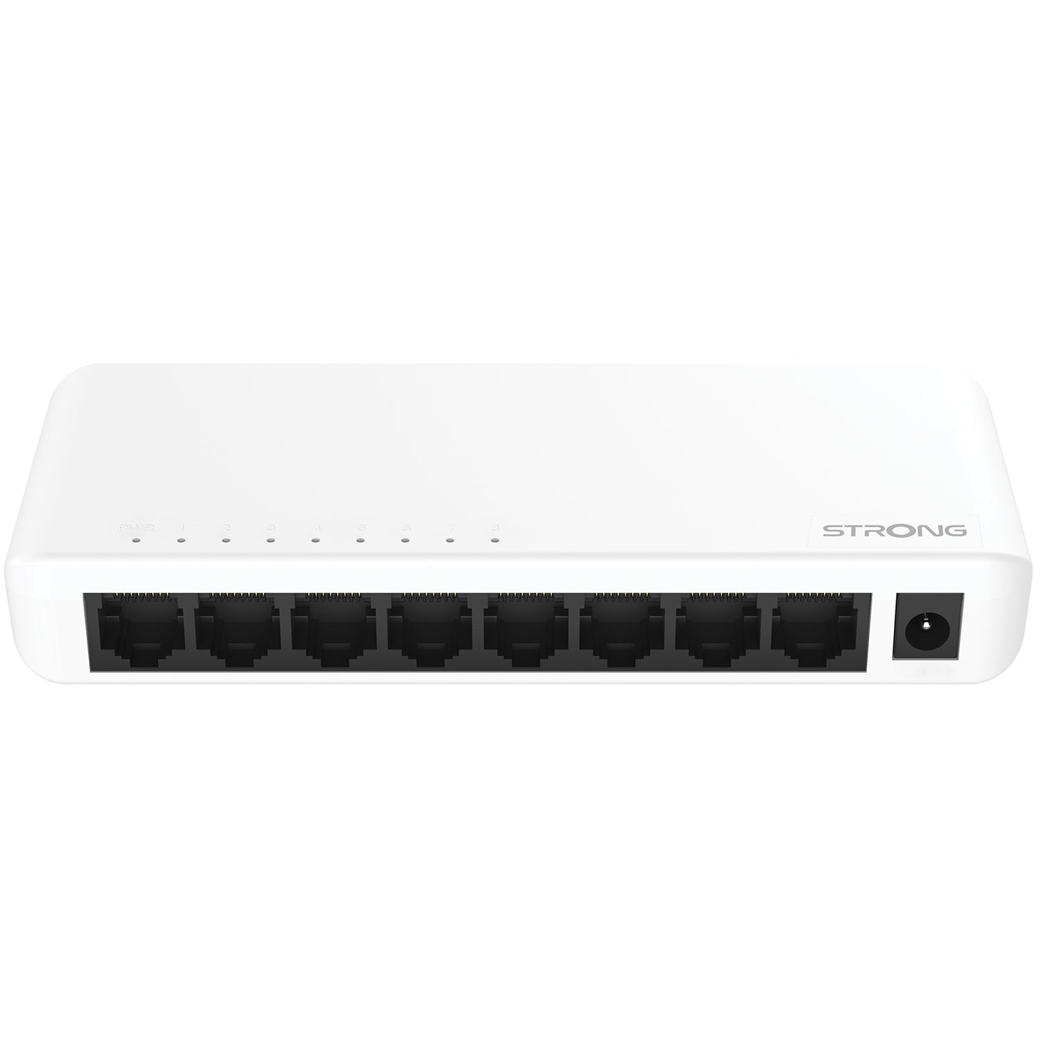 8-port Gigabit switch White