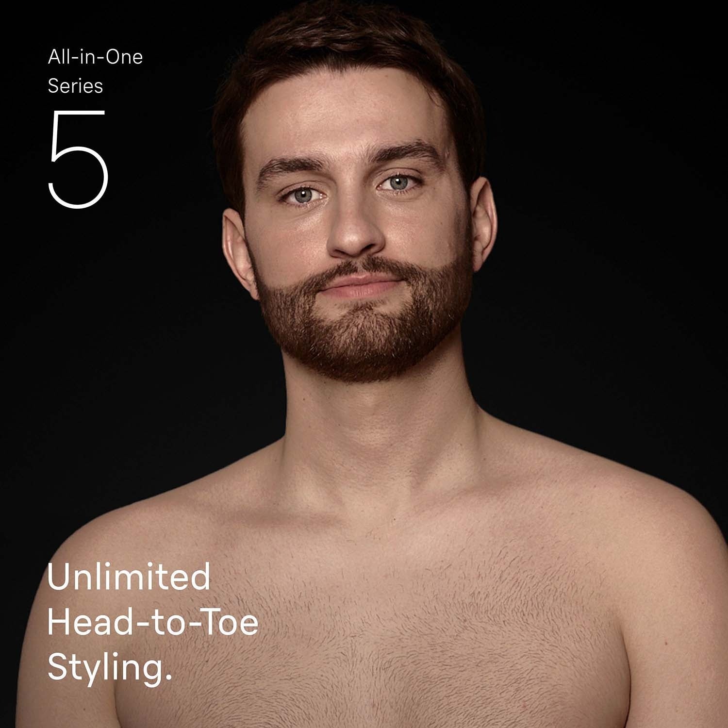 9-in-1 Grooming Kit Styler, Black Matte Finish