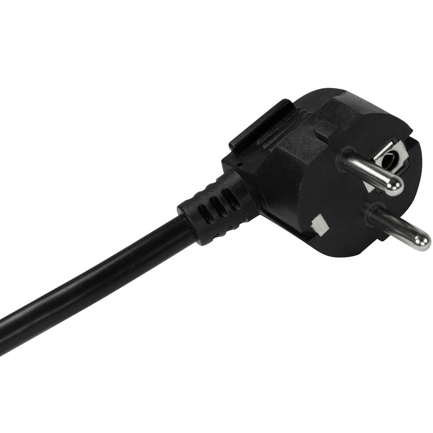 9-way branch socket for 19" rack U1 Black