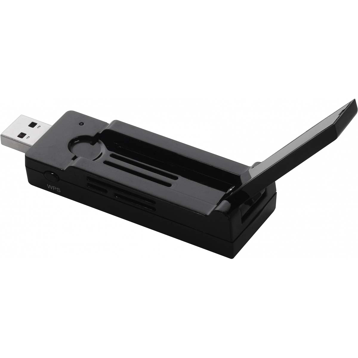 AC1750 Dual-Band Wi-Fi USB 3.0 Adapter with 180-Degree Adjustable Antenna Black