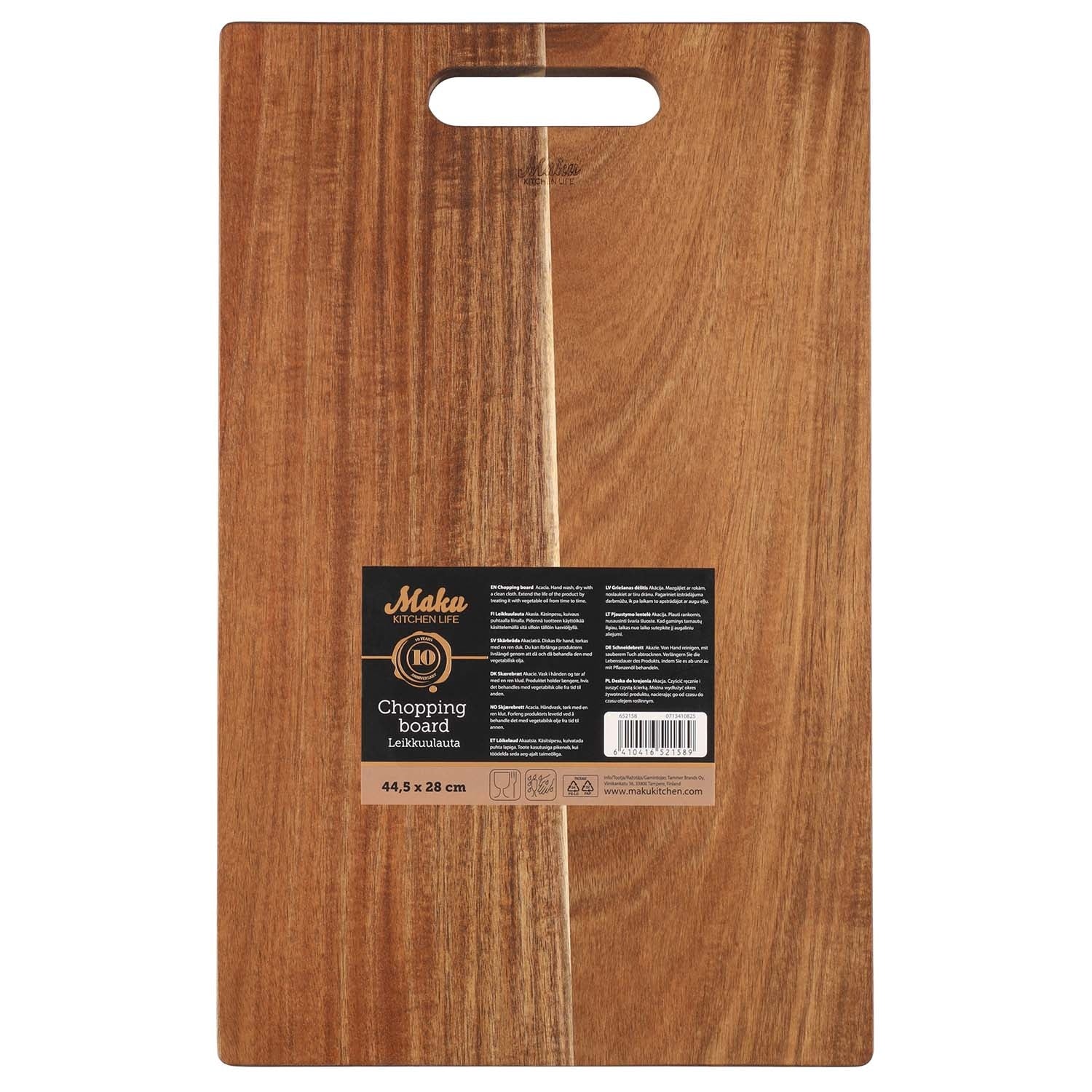 Acacia Wood Cutting Board 44.5x28 cm
