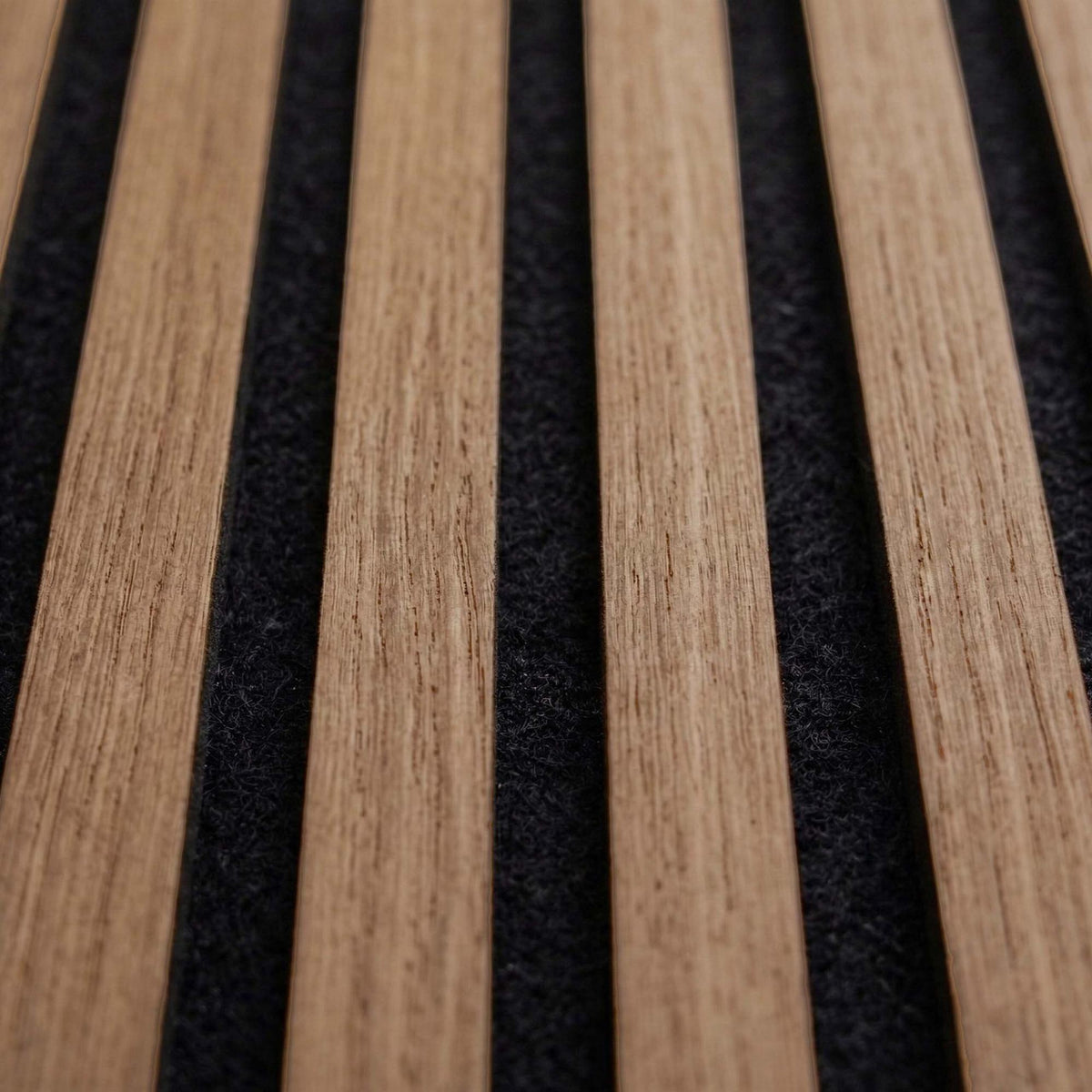 Acoustic Wall Panels, 60x60cm, Set of 4, Wood Veneer