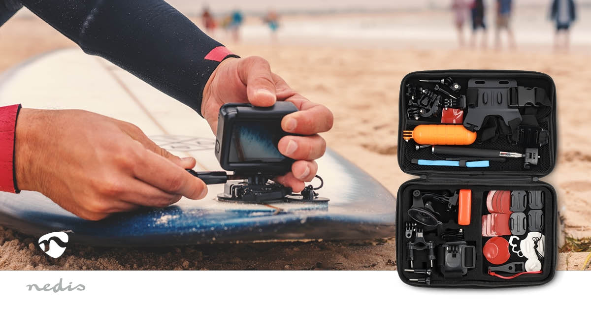 Action Cam Mount | 41 in 1 | Black